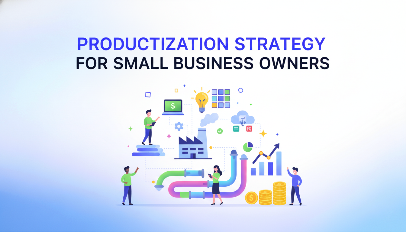 Productization Strategy for Small Business Owners