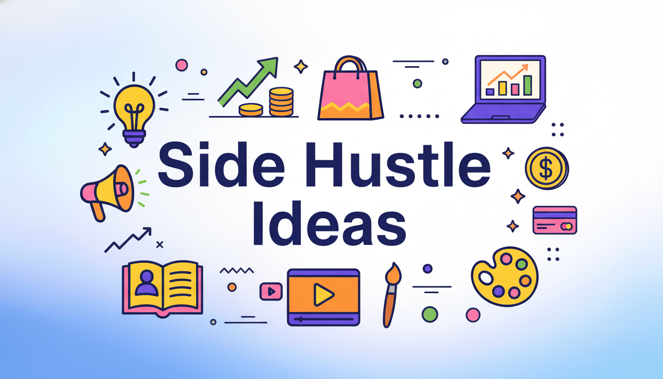 Side Hustle Ideas: Building Digital Products on the Side